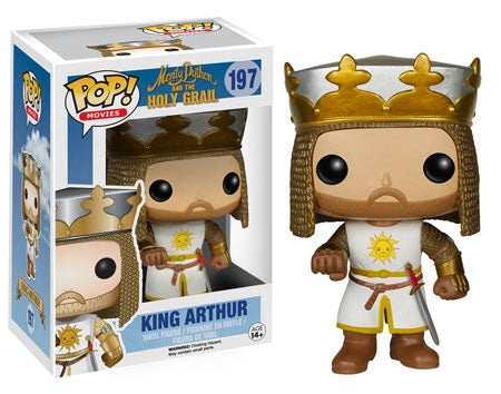 Funko Pop! Movies: Monty Python and the Holy Grail: King Arthur (Box Imperfecetion)