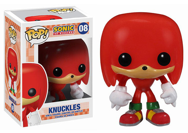 Funko Pop! Games: Sonic the Hedgehog: Knuckles (Box Imperfection)
