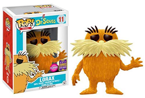 Funko Pop! Books: Dr. Seuss: Lorax (Flocked) (2017 Summer Convention Shared Exclusive) (Box Imperfection)