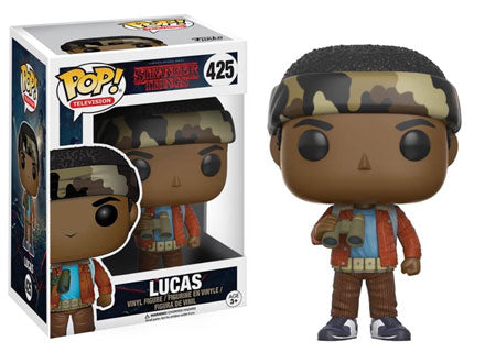 Funko Pop! Television: Stranger Things: Lucas (Box Imperfection)
