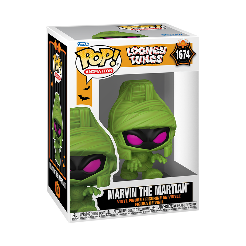 Funko Pop! Animation: Looney Tunes: Marvin The Martian In Mummy Costume