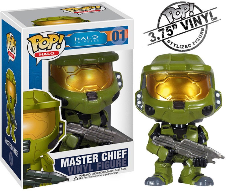 Funko Pop! Games: Halo: Master Chief (Box Imperfection)