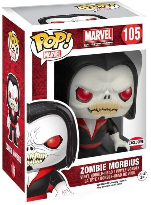 Funko Pop! Marvel: Zombie Morbius (Marvel Collector Corps Exclusive)