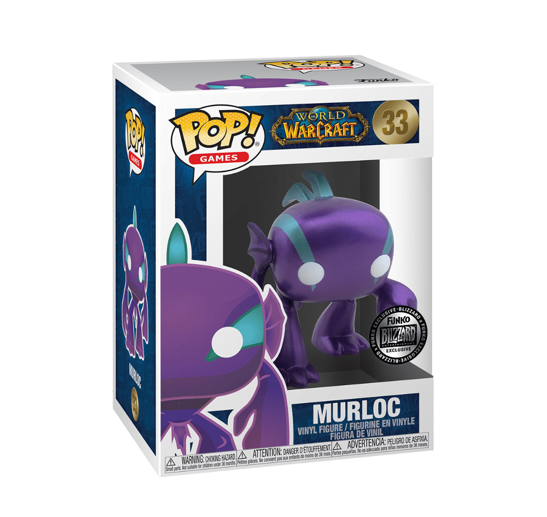 Funko Pop! Games: World of Warcraft: Murloc (Blizzard Exclusive) (Box Imperfection)
