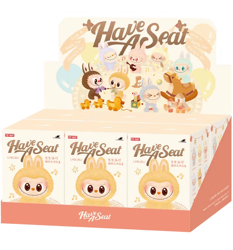 Pop Mart: The Monsters - Have A Seat Vinyl Face Blind Box