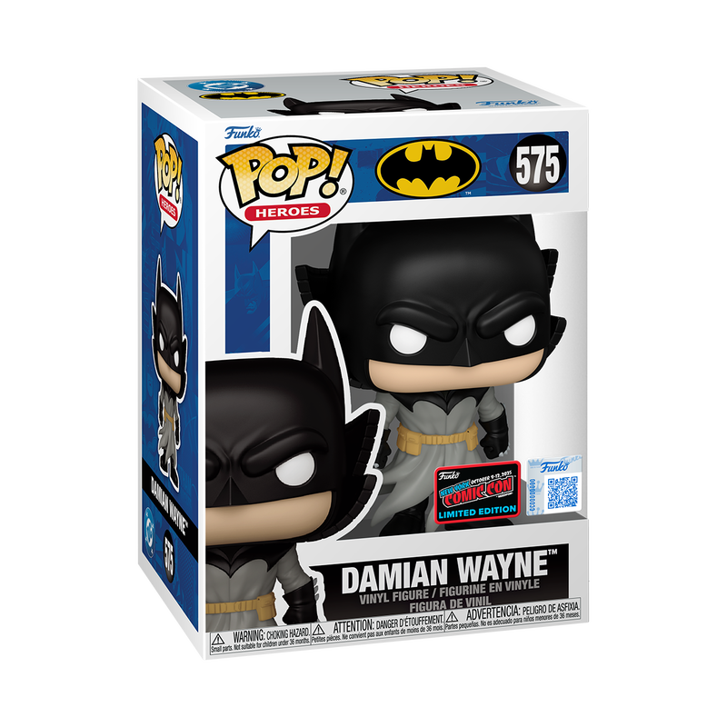 Funko Pop! Heroes: Batman: Damien Wayne (2025 NYCC Convention Exclusive)