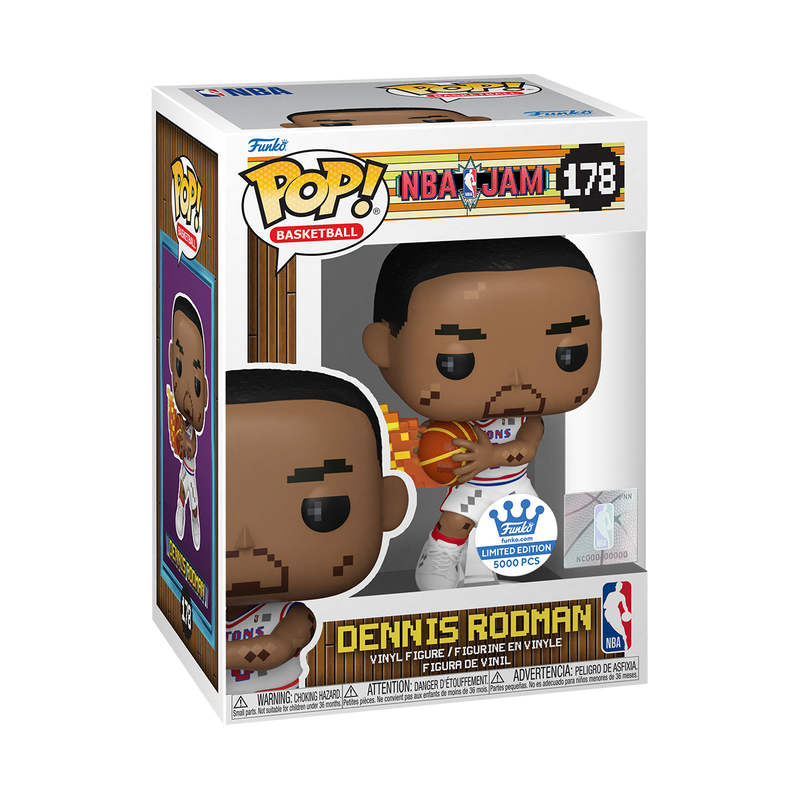 Funko Pop! NBA Jam: Dennis Rodman (Funko Shop Exclusive) (L.E 5,000)