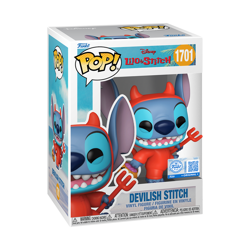 Funko Pop! Disney: Lilo and Stitch: Devilish Stitch (Funko Special Edition)