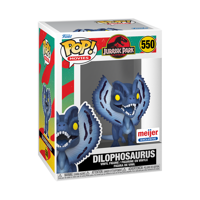 Funko Pop! Movies: Jurassic Park: Dilophosaurus (Meijer Exclusive)
