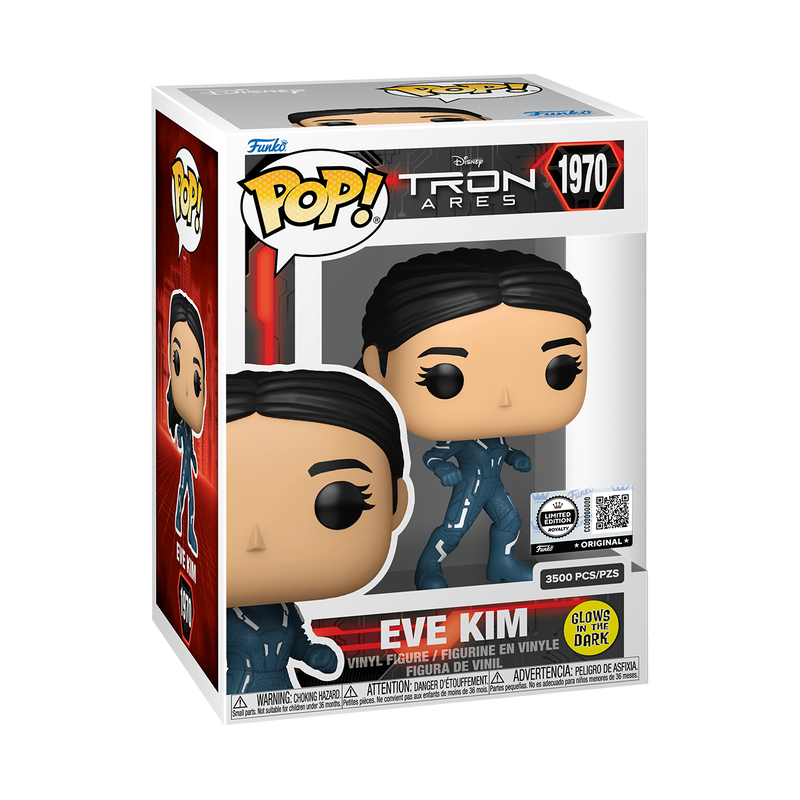 Funko Pop! Movies: Tron Ares: Eve Kim (Glow) (LE 3,500) (Funko Royalty Exclusive)