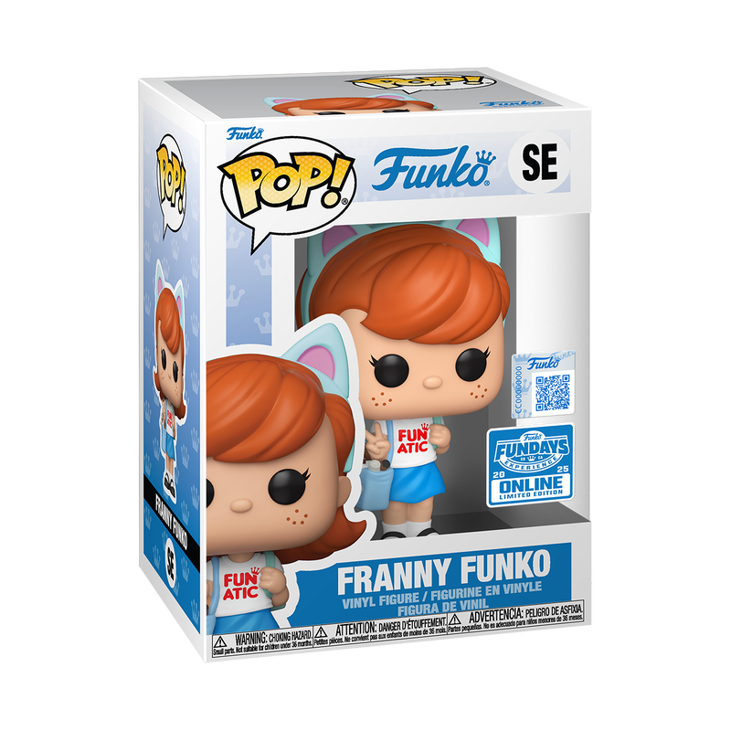 Funko Pop! SE: Franny Funko (Fun-atic Shirt) (Funko Fundays 2025 Online Limited Edition) (Box Imperfection)