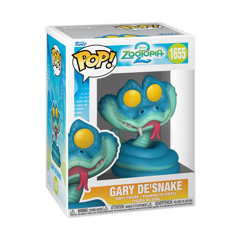 Funko Pop! Disney: Zootopia 2: Gary De'Snake