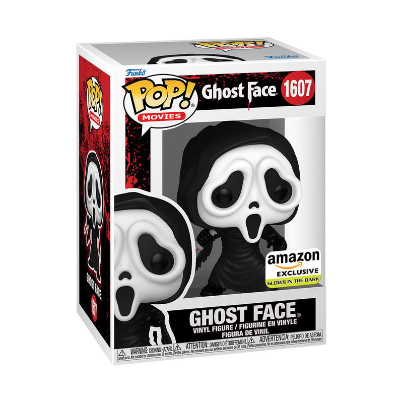 Funko Pop! Movies: Ghostface (Glow) (Amazon Exclusive)