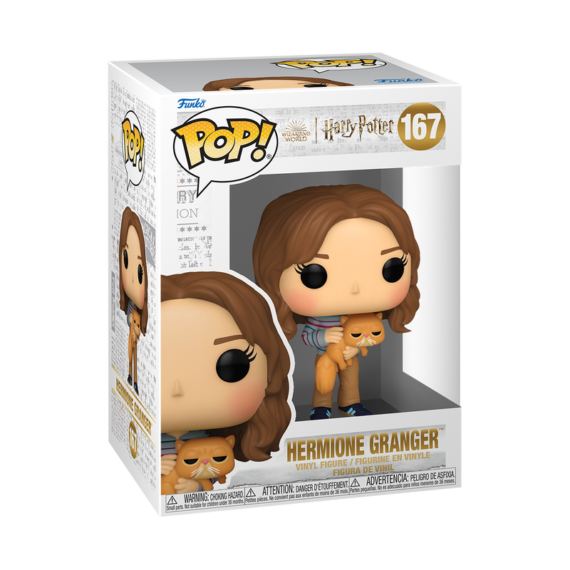 Funko Pop! Harry Potter: Harry Potter and the Prisoner of Azkaban: Hermione Granger with Crookshanks