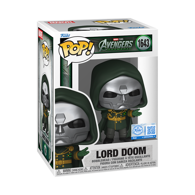 Funko Pop! Marvel: Avengers Doomsday: Lord Doom (Funko Shop Exclusive)