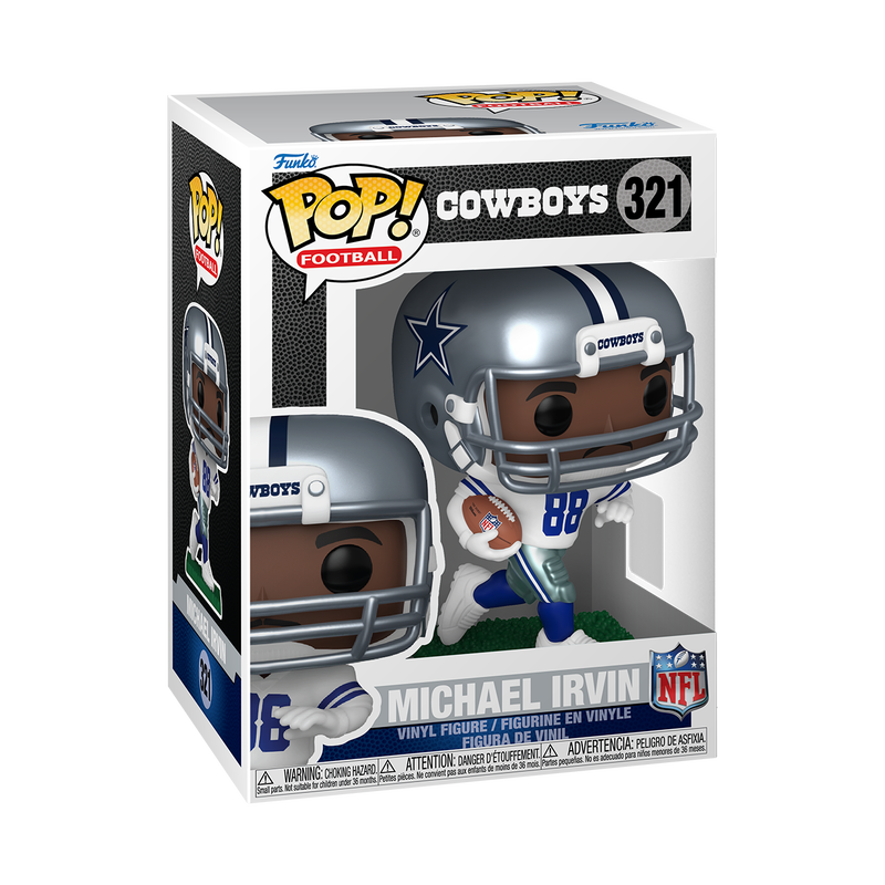 Funko Pop! Football: Dallas Cowboys: Michael Irvin (Box Imperfection)