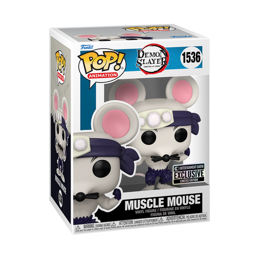 Funko Pop: Animation: Demon Slayer: Muscle Mouse (Entertainment Earth Exclusive)
