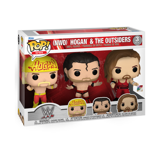 Funko Pop! WWE: NWO: Hogan & The Outsiders (3-Pack)