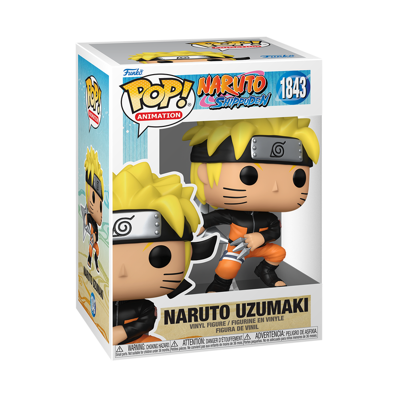 Funko Pop! Animation: Naruto Shippuden: Naruto Uzumaki With Kunai & Shuriken