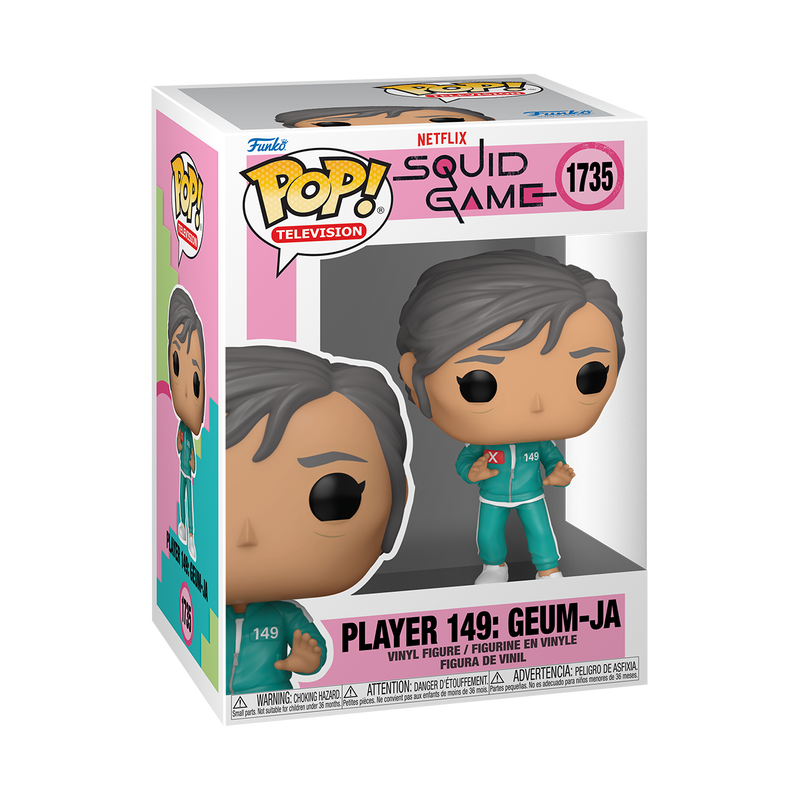 Funko Pop! Television: Squid Game: Player 149: Geum-Ja