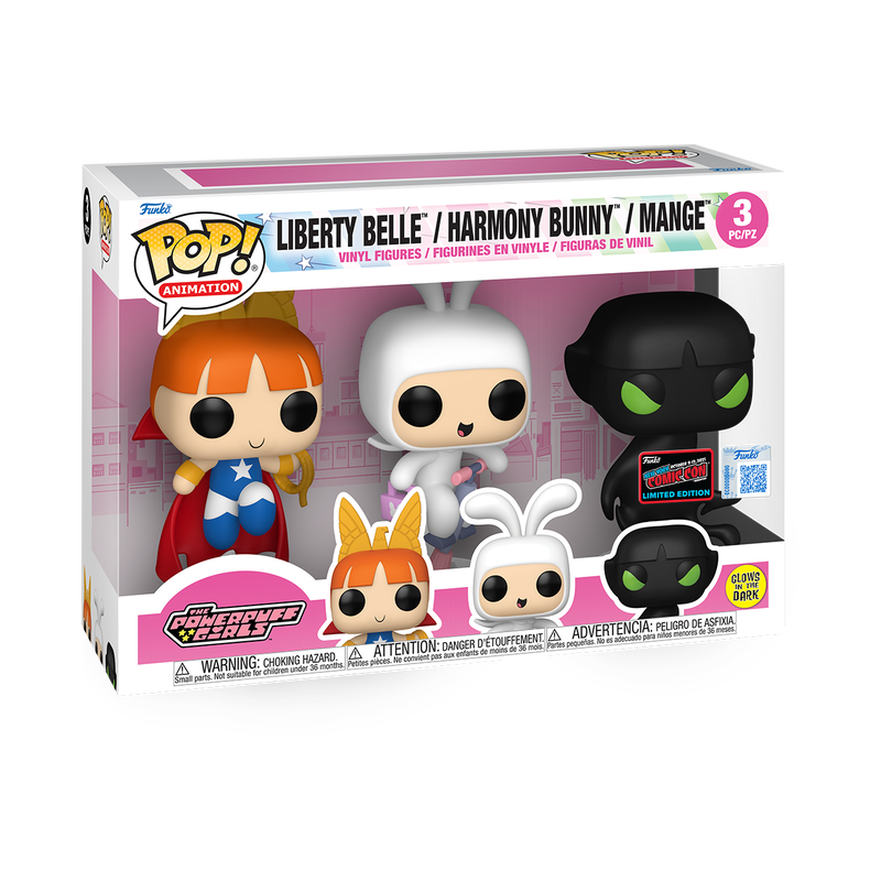 Funko Pop! Animation: Powerpuff Girls (3-Pack) (2025 NYCC Convention Exclusive)