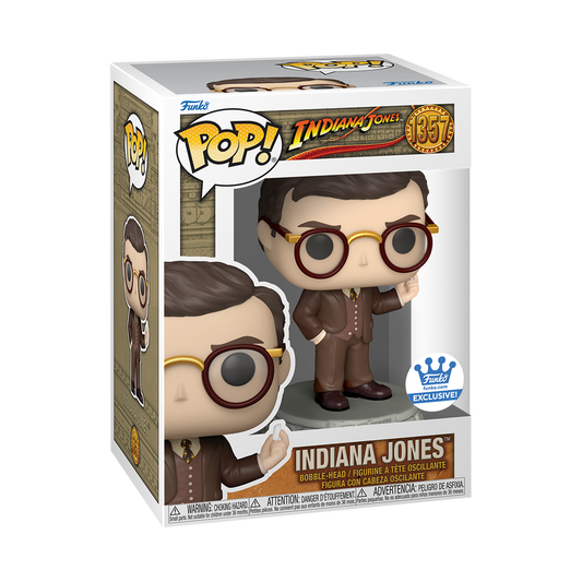 Movies: Professor Indiana Jones (Funko Shop Exclusive) (Box Imperfection)