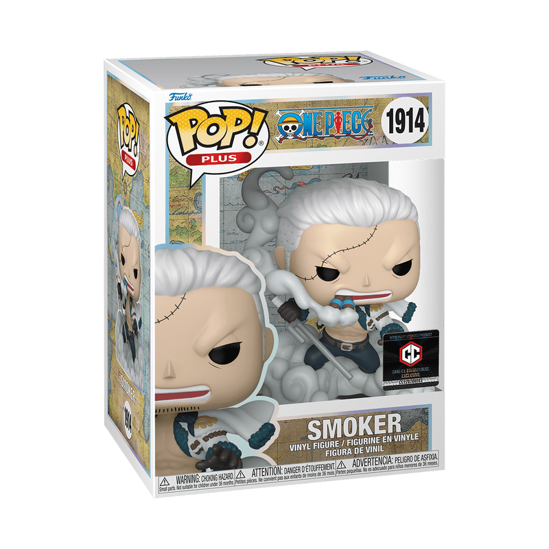 Funko Pop! Animation: One Piece: Smoker (Chalice Collectibles Exclusive) (Box Imperfection)