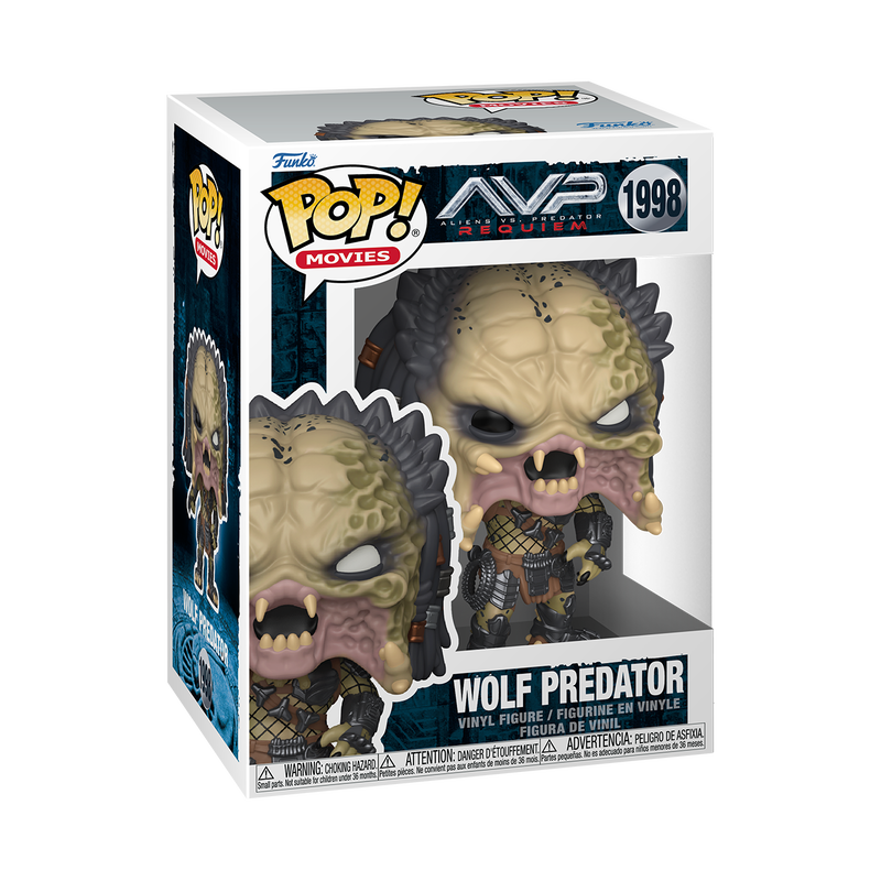 Funko Pop! Movies: Alien vs Predator: Wolf Predator