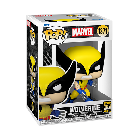Funko Pop! Marvel: Wolverine 50th Anniversary: Wolverine (Classic Suit)