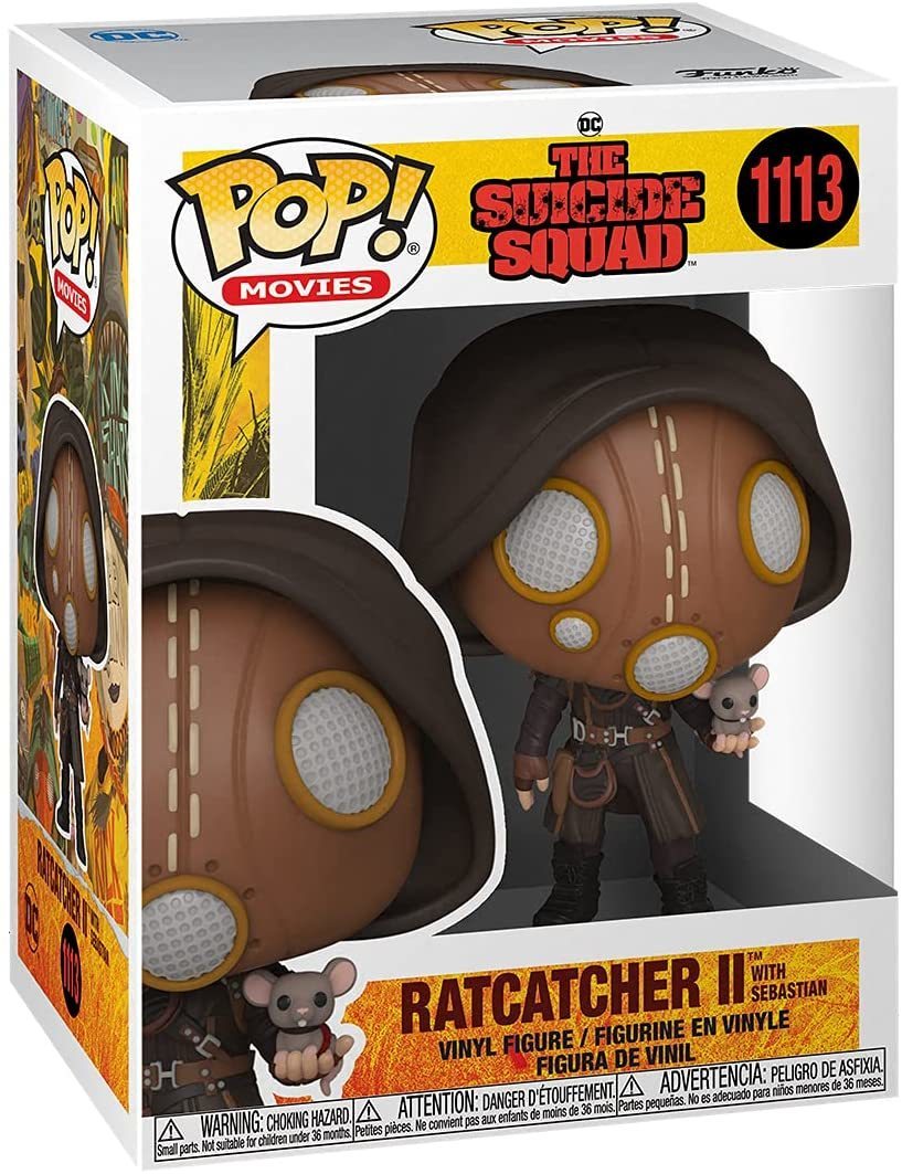 Funko Pop! Movies: The Suicide Squad: Ratcatcher II with Sebastian