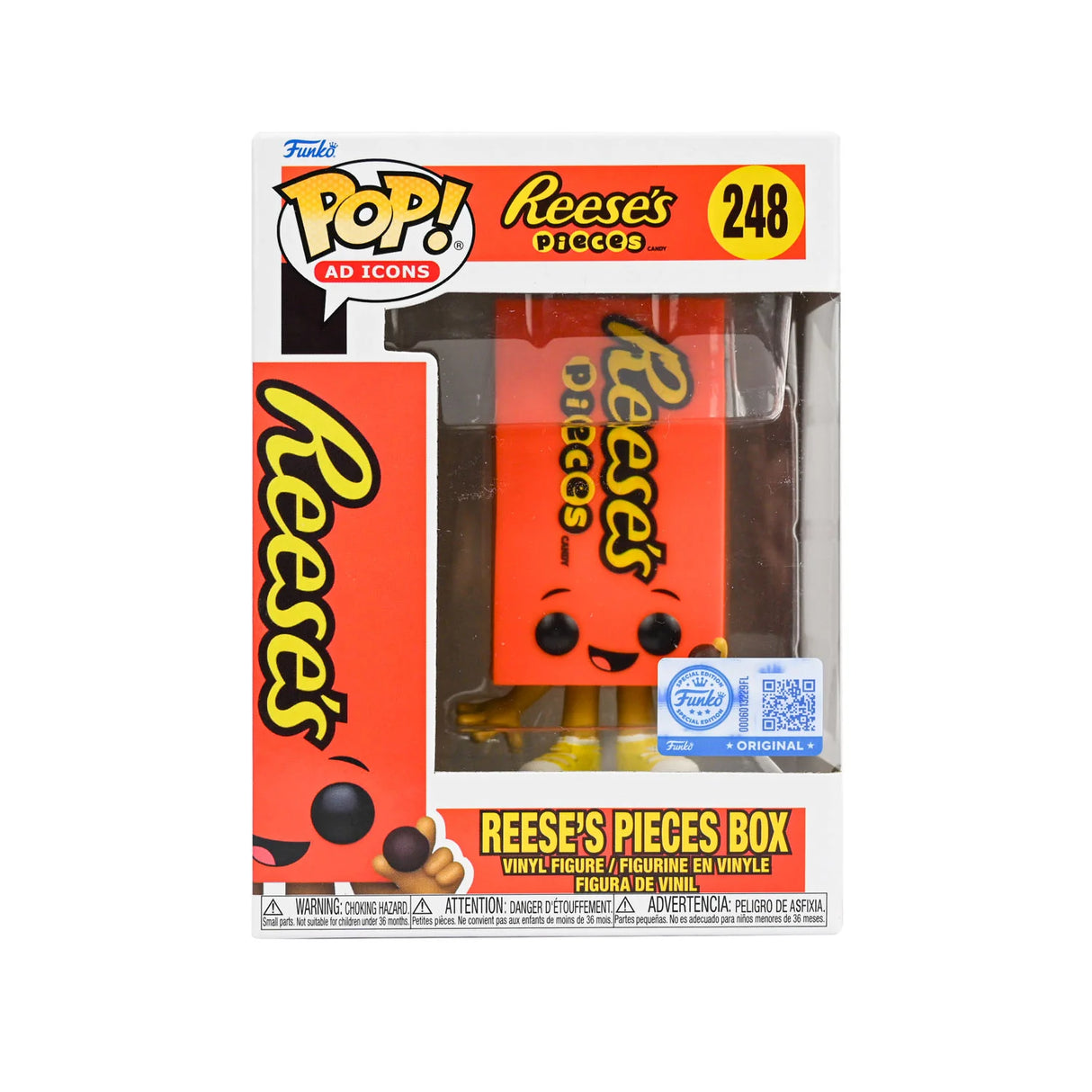Funko Pop! Ad Icons: Reese's Pieces: Reeses Pieces Box (It'Sugar Exclusive)