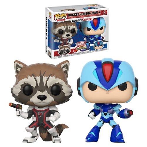 Funko Pop! Games: Marvel Gamerverse: Rocket vs Mega Man X