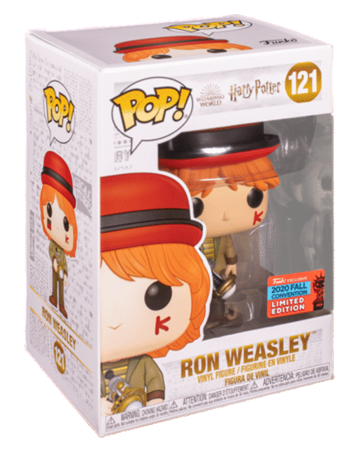 Funko Pop! Harry Potter: Ron Weasley (World Cup) (2020 Fall Convention Shared Exclusive) (Box Imperfection)