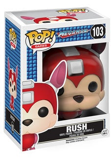 Funko Pop! Games: Mega Man: Rush (Box Imperfection)
