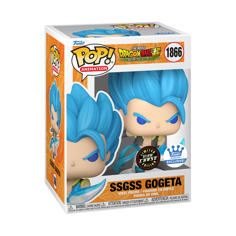 Funko Pop! Animation: Dragon Ball Super Broly: SSGSS Gogeta (Chase) (Funko Shop Exclusive)
