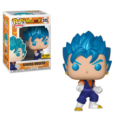 Funko Pop! Animation: Dragon Ball Z: SSGSS Vegito (Metallic) (Hot Topic Exclusive)