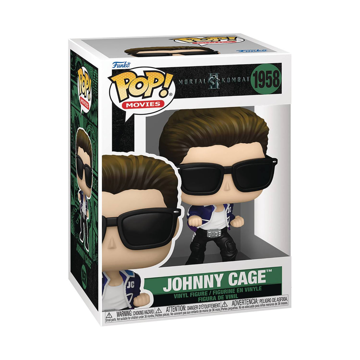 Funko Pop! Movies: Mortal Kombat II: Johnny Cage