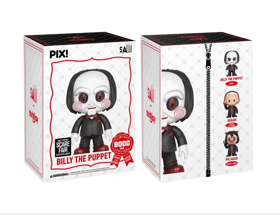 ThrillJoy PIX! Saw: Billy the Puppet (2026 Hot Topic Scare Fair Exclusive)