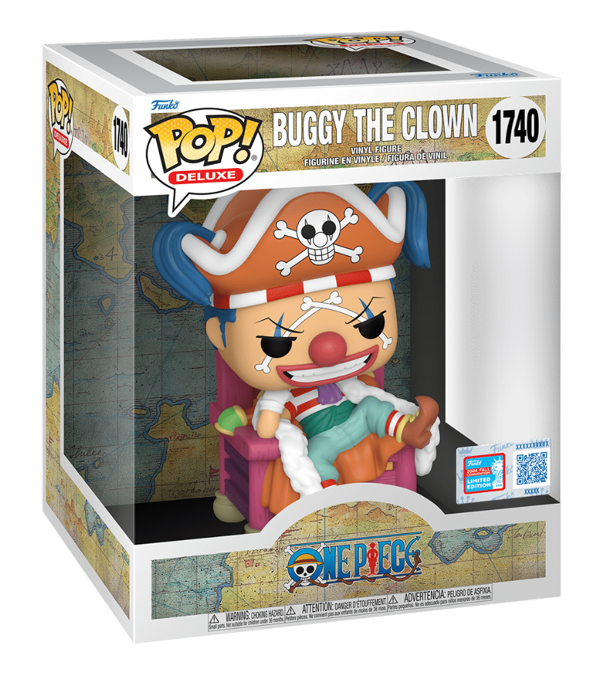Funko Pop! Deluxe: One Piece: Buggy the Clown(2024 NYCC Shared Exclusive)