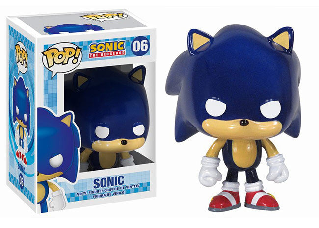 Funko Pop! Games: Sonic the Hedgehog: Sonic (Box Imperfection)