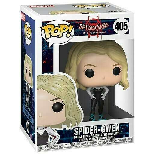 Funko Pop! Marvel: Spider-Man Into the Spider-Verse: Spider-Gwen (Box Imperfection)