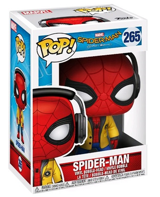 Funko Pop! Marvel: Spider-Man Homecoming: Spider-Man (w/Headphones)