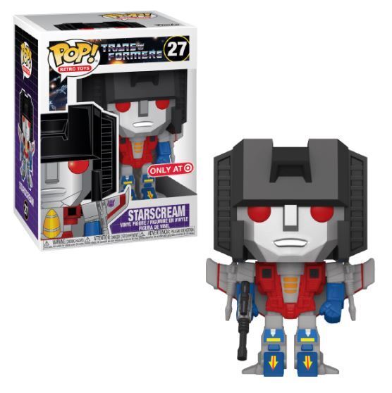 Funko Pop! Retro Toys: Transformers: Starscream (Target Exclusive) (Box Imperfection)