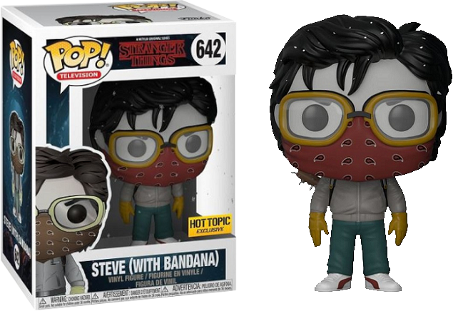 Funko Pop! Television: Stranger Things: Steve (With Bandana) (Hot Topic Exclusive)