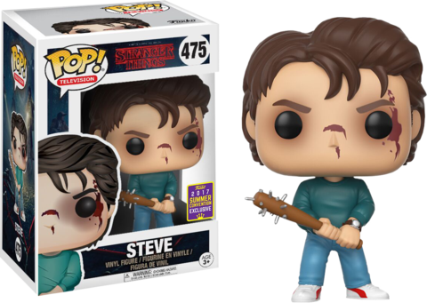 Funko Pop! Stranger Things: Steve (Bloody With Baseball Bat) (2017 Summer Convention Exclusive)