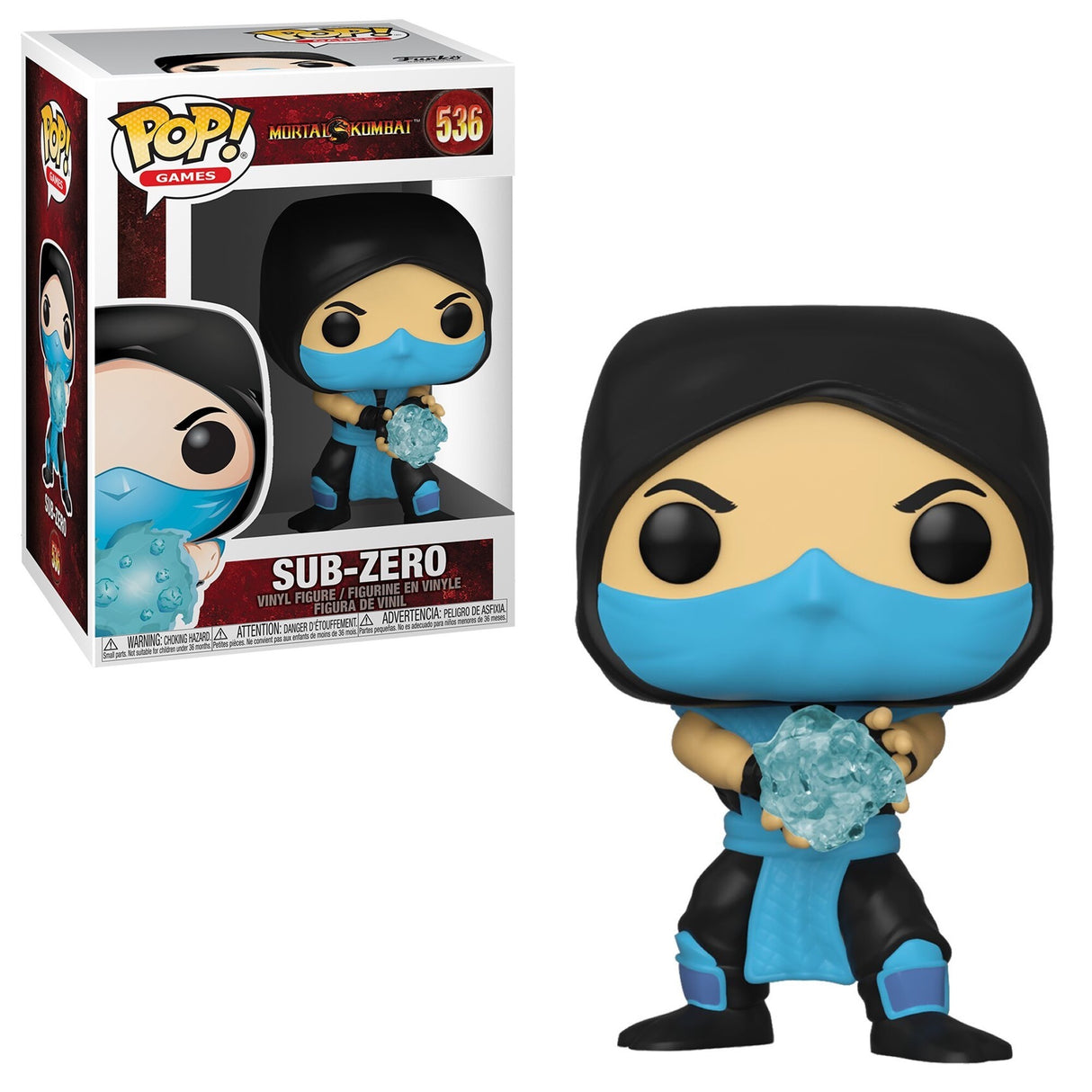 Funko Pop! Games: Mortal Kombat: Sub-Zero (Classic) (Box Imperfection)