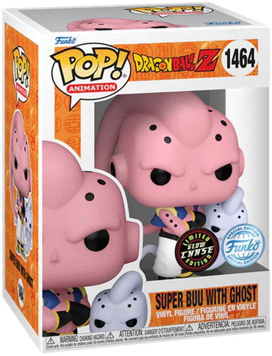 Funko Pop! Animation: Dragon Ball Z: Super Buu With Ghost (Glow Chase) (Special Edition Sticker)