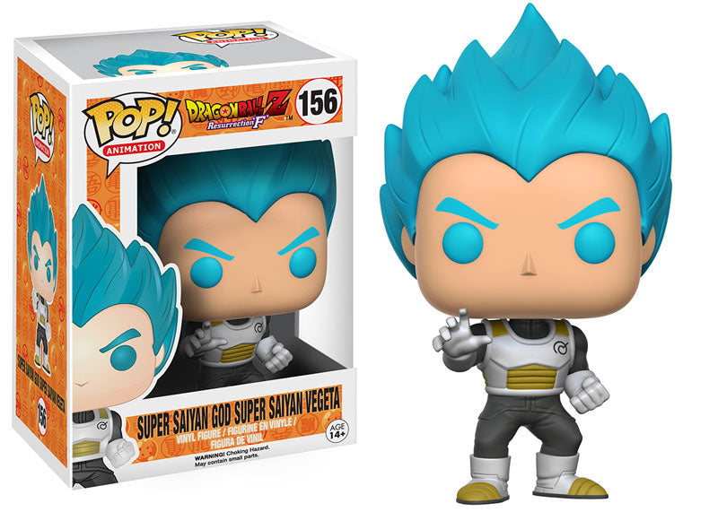 Funko Pop! Animation: Dragon Ball Z: Super Saiyan God Super Saiyan Vegeta (Blue Hair)