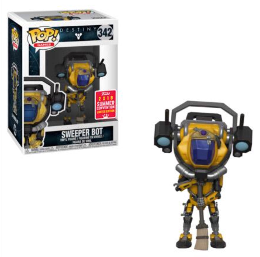 Funko Pop! Games: Destiny: Sweeper Bot (2019 Summer Convention Shared Exclusive) (Box Imperfection)