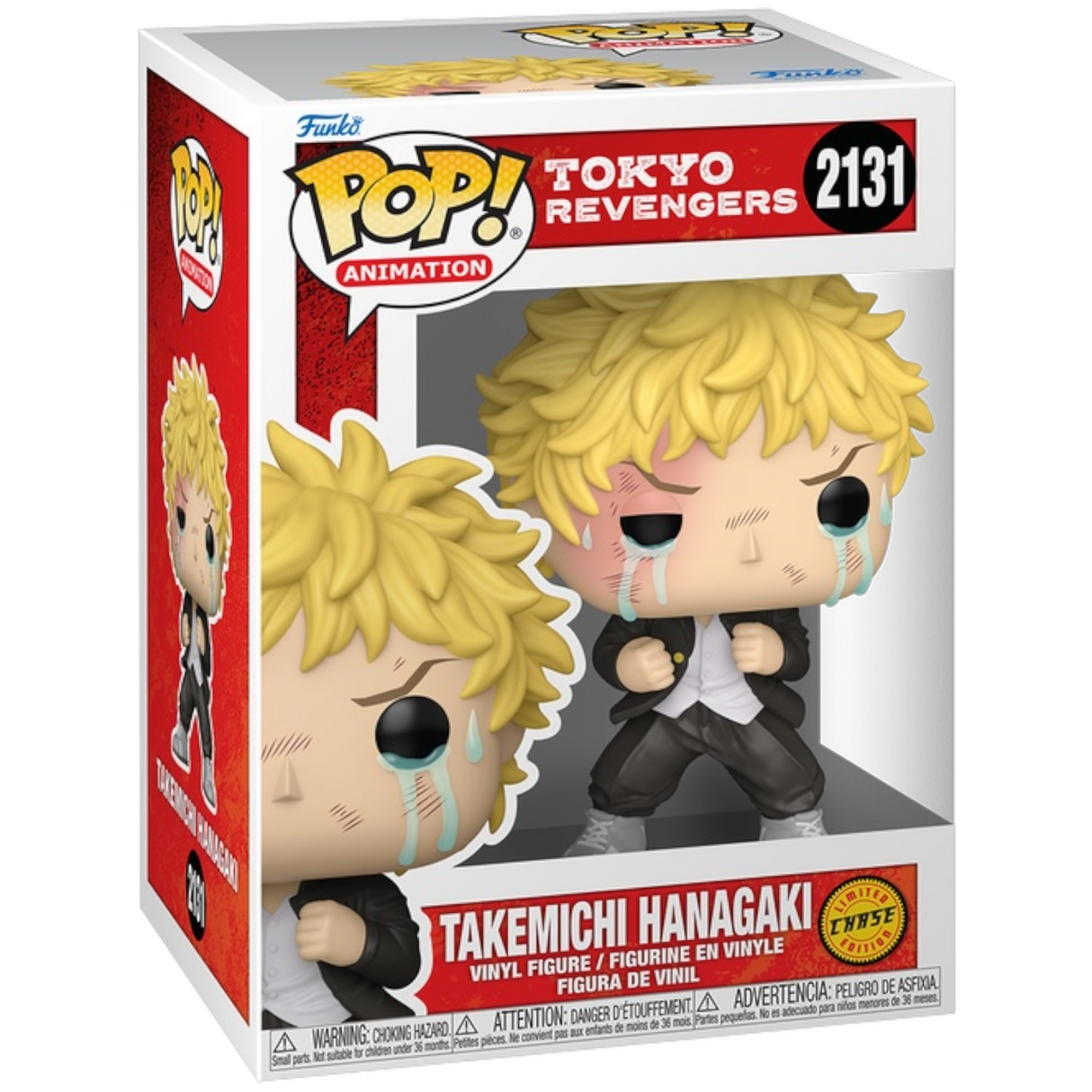 Funko Pop! Animation: Tokyo Revengers: Takemichi Hanagaki (Chase) (Box Imperfection)
